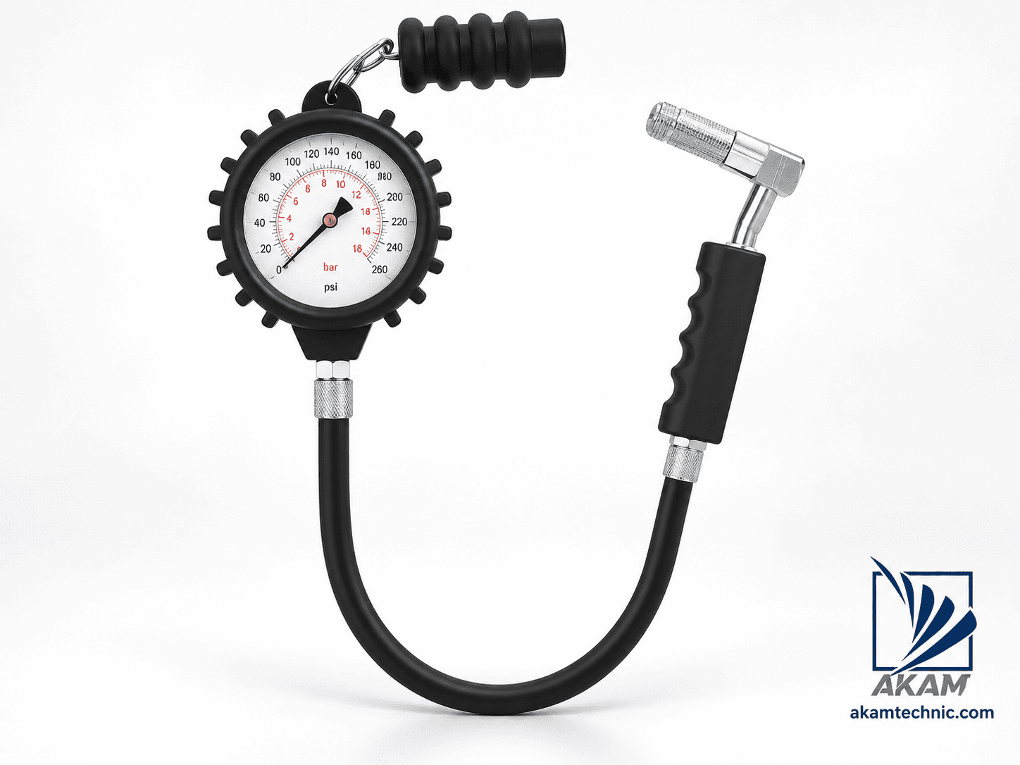 گیج فشار تایر هواپیما 0 تا 500 PSI (Aircraft Tyre Pressure Gauge)