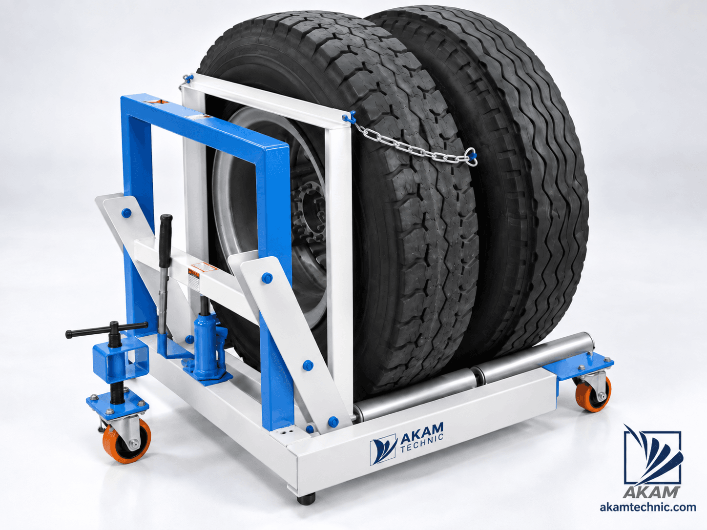 Aircraft Wheel/Tire Assembly Handling Dolly