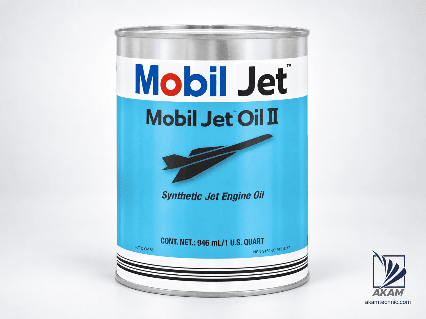 Mobil Jet Oil II Turbine Engine Oil — 1 US Quart