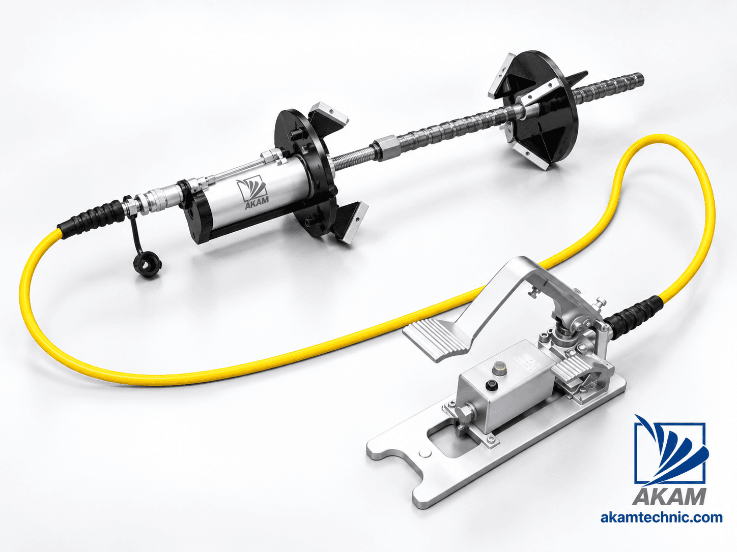 Hydraulic Aircraft Wheel Assembly Puller