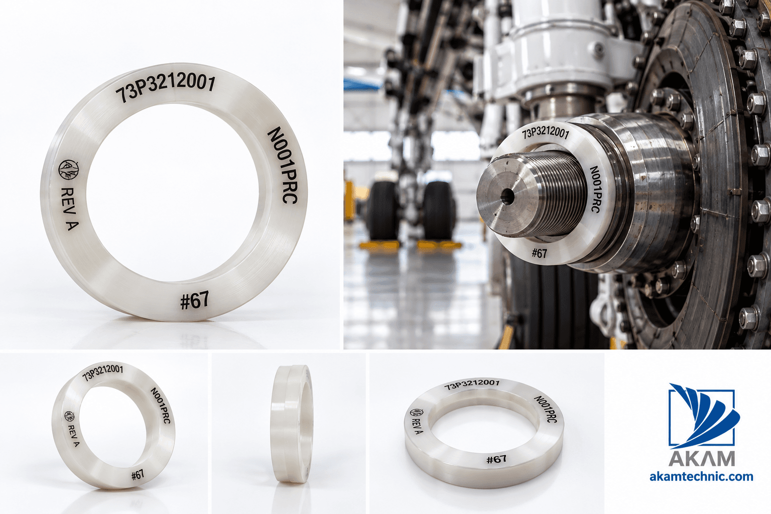 Aircraft Main Landing Gear Axle Thread Protector – Ring Type