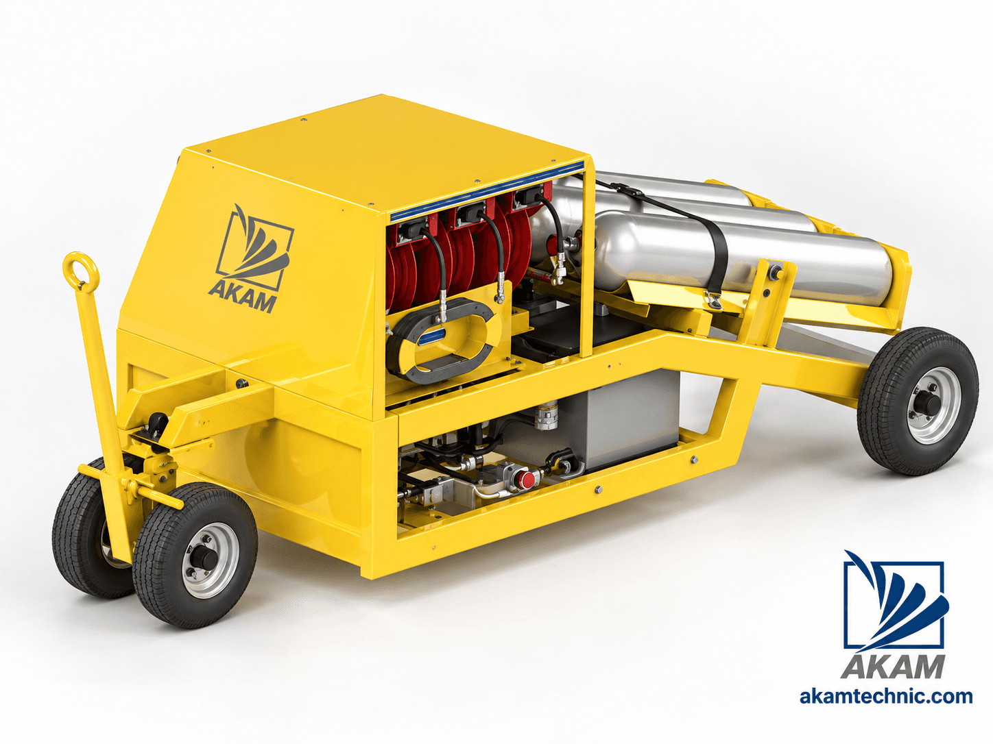 Mobile Aircraft Landing Gear Nitrogen & Hydraulic Service Unit