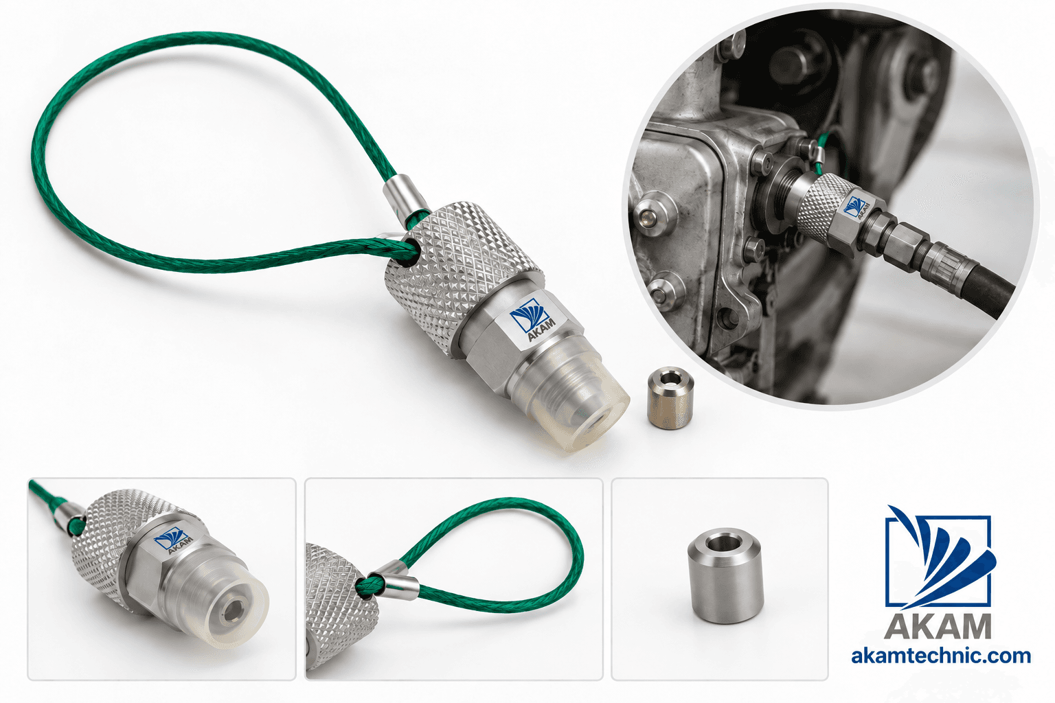 Aircraft Brake Bleed Service Adapter